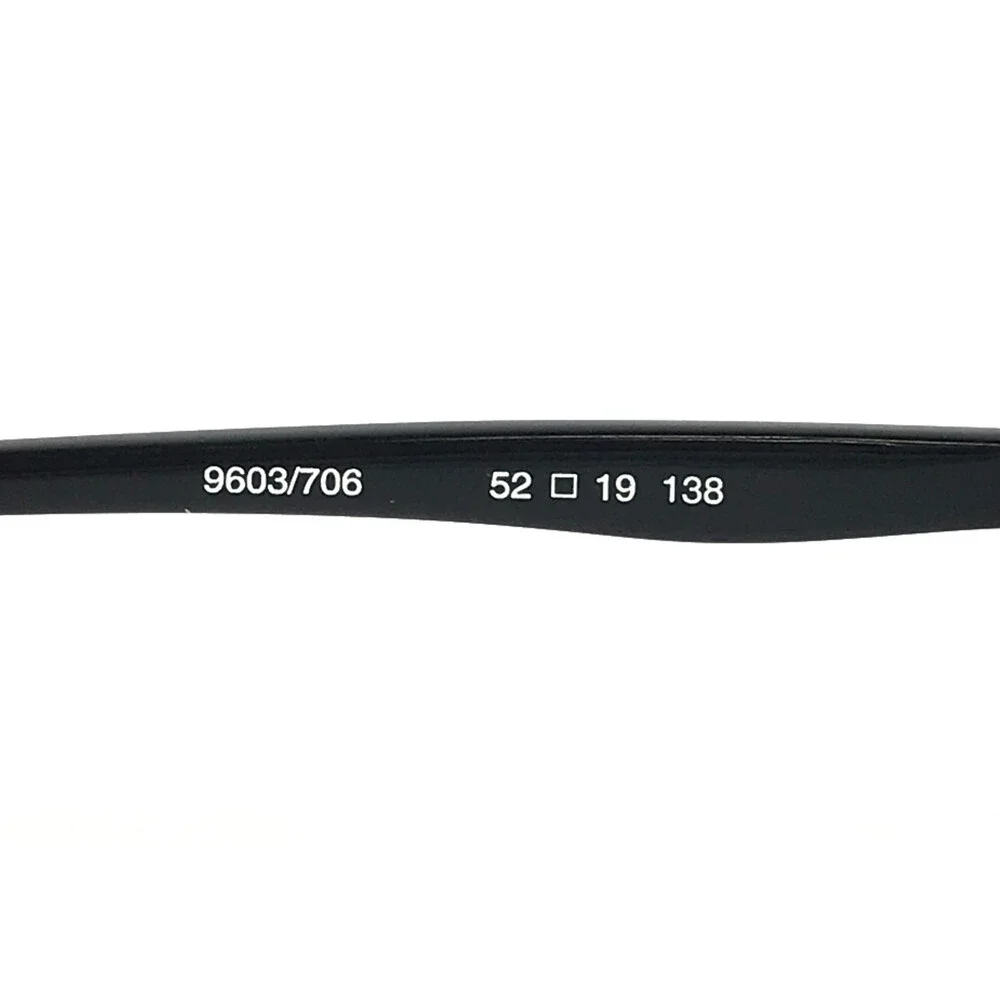 OGI Eyeglasses Frames EVOLUTION 9603/706 Black Gray Rectangle Full Rim 52-19-138